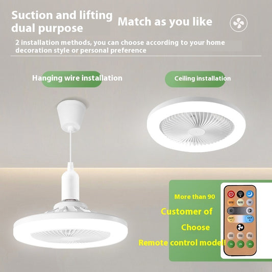 Screw Mouth Electrodeless Dimming Led Ceiling Ceiling Fan Lights