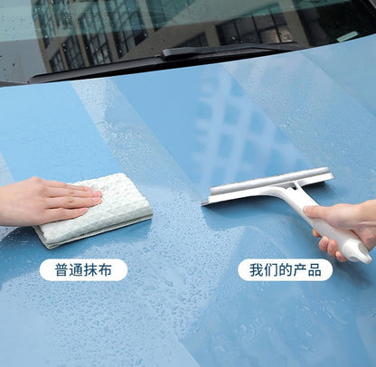 Window Cleaning Tool Home Glass Scraper 3-in-1 Squeegee Cleaning Tool For Mirrors Cleans Countertops Window Wiping