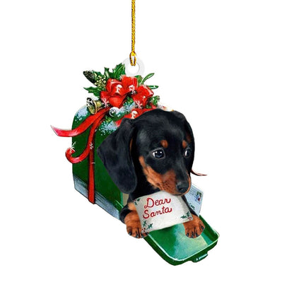 Christmas Sausage Dog Decorations Home